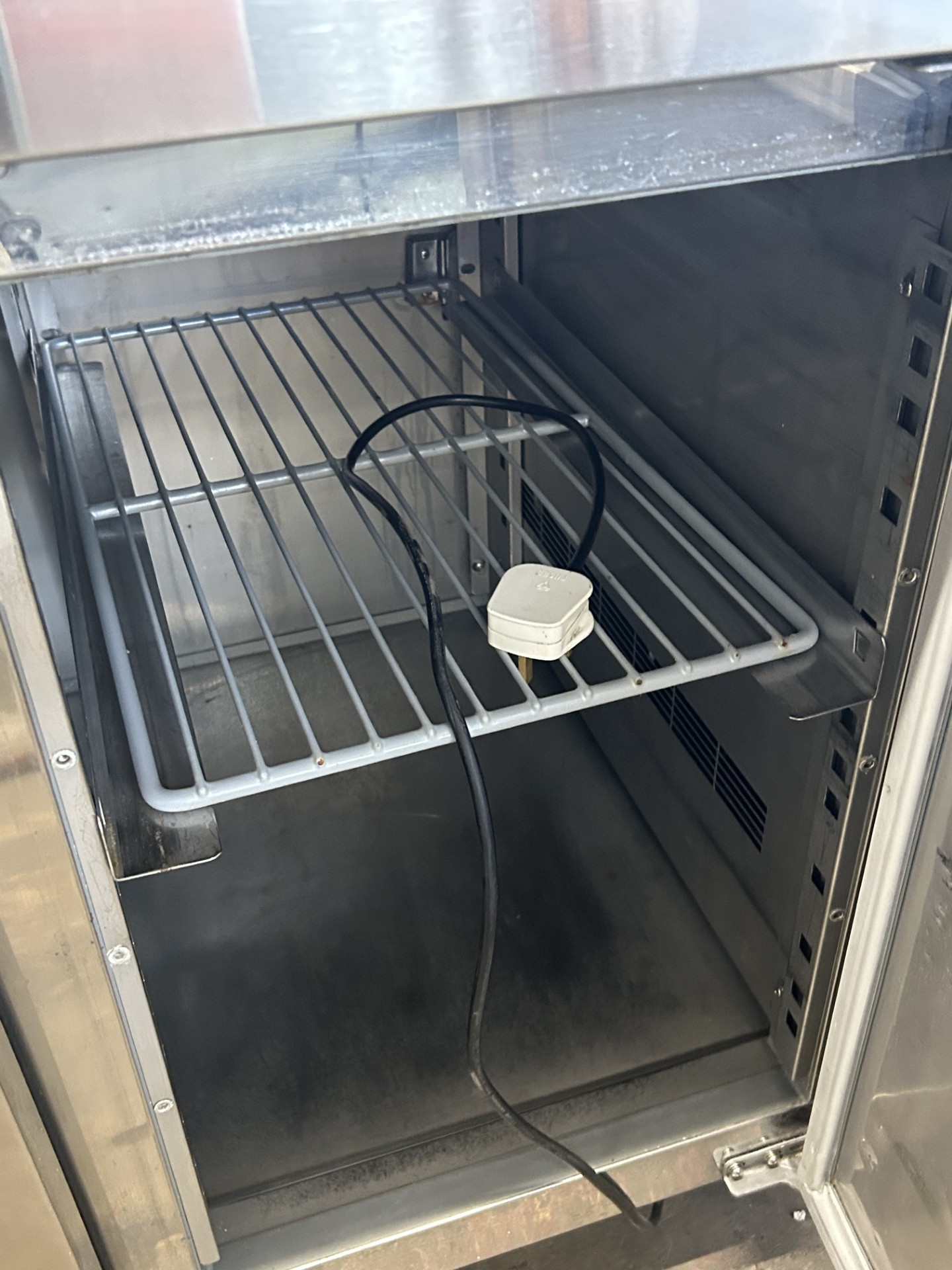 REFURBISHED Empire Stainless Steel Counter Prep Refrigerator - Image 3