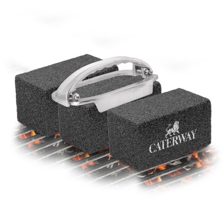 Grill Bricks 3 pack With Aluminium Handle