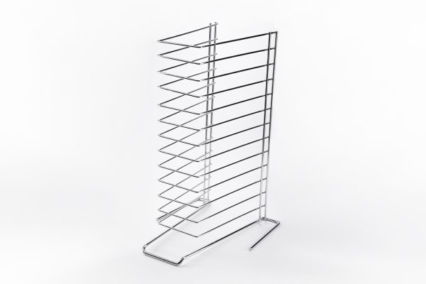 Pizza Pan Rack – 12 Slot Stand - Image 2