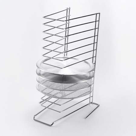 Pizza Pan Rack – 12 Slot Stand