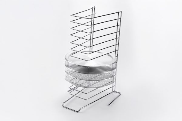 Pizza Pan Rack – 12 Slot Stand - Image 4