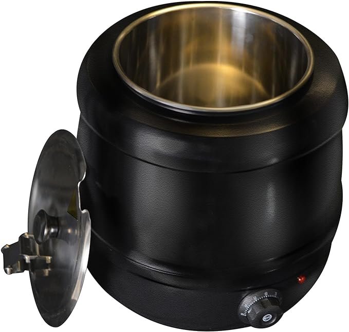 10 Ltr Electric Soup Kettle Catering Curry Stew Warmer - Image 5