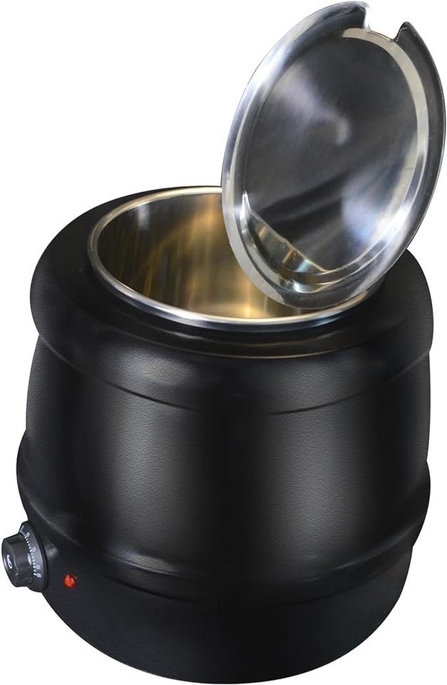 10 Ltr Electric Soup Kettle Catering Curry Stew Warmer - Image 4