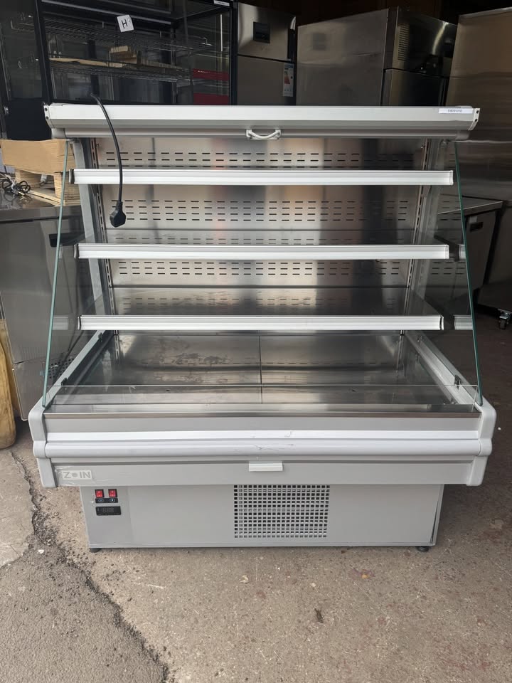 Zoin Mandy Multideck Display Chiller Grey 1000mm