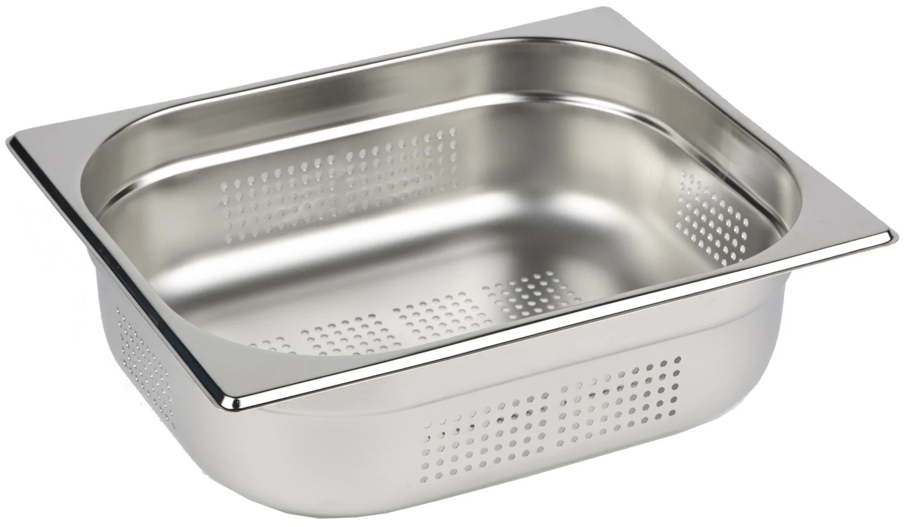 1/2 Half Size Perforated Stainless Steel Gastronorm Container 100mm