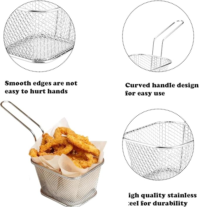 Special Offer ! 4 Pack Mini Fryer Baskets - Image 2