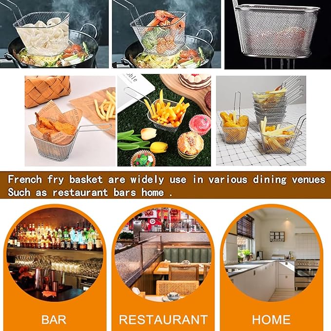 Special Offer ! 4 Pack Mini Fryer Baskets - Image 3