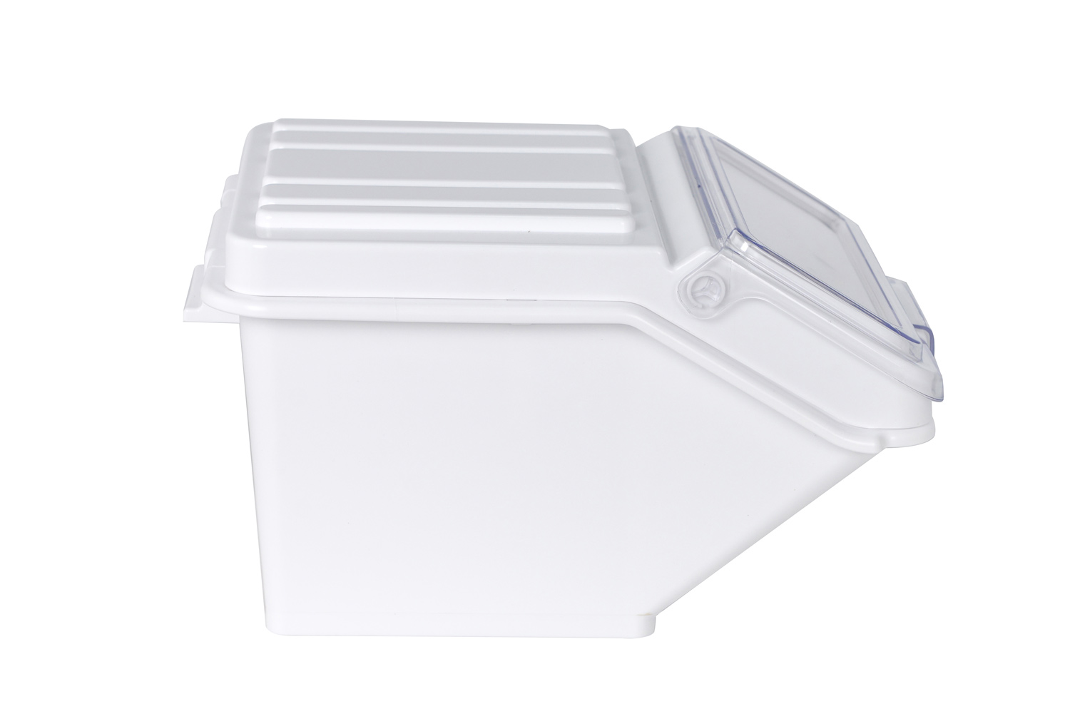 10L Mobile Ingredient Bin, Commercial Movable Rice/Sugar/Flour Bin with Slip lid - Image 5