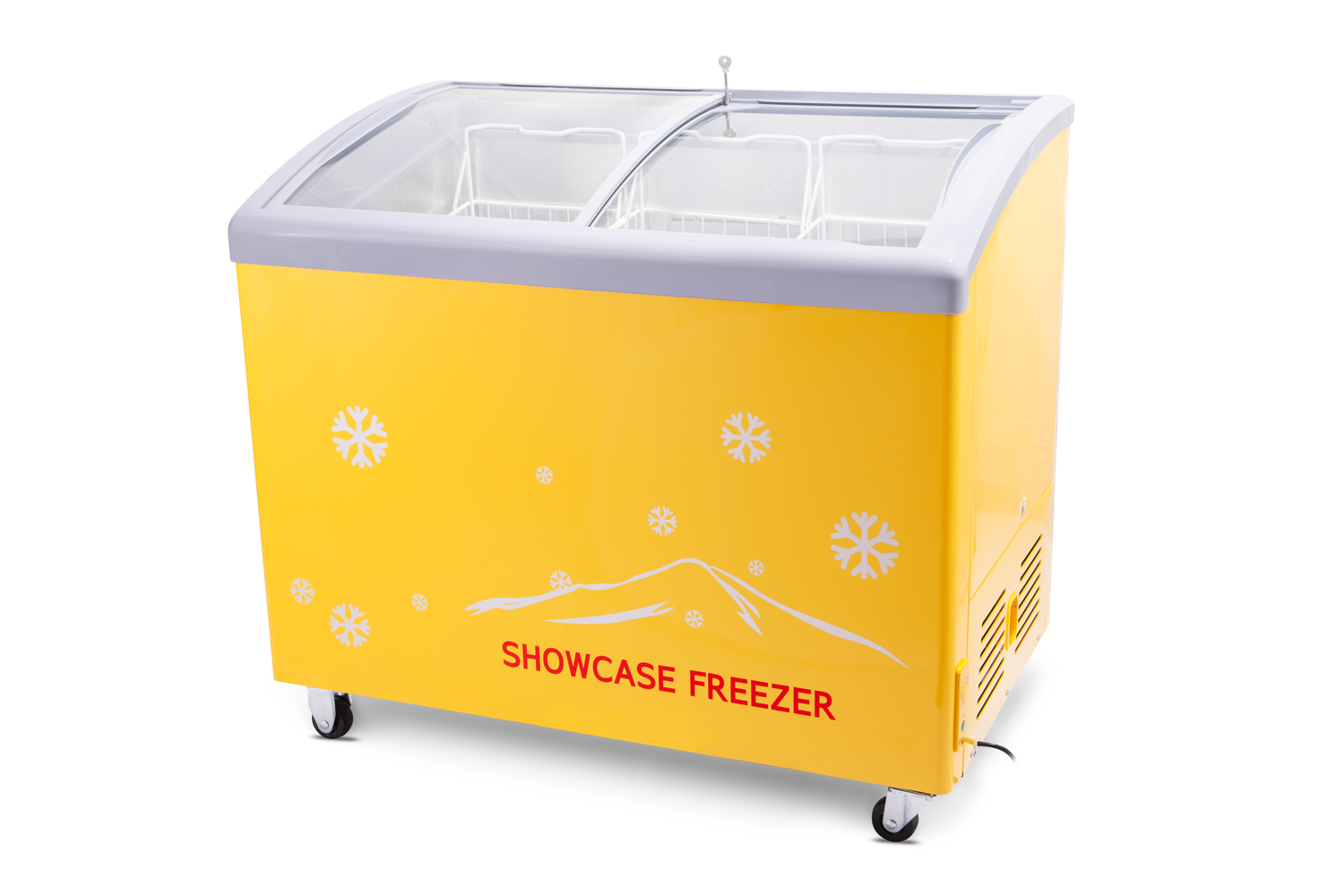 Chest Freezer with Sliding Glass Top