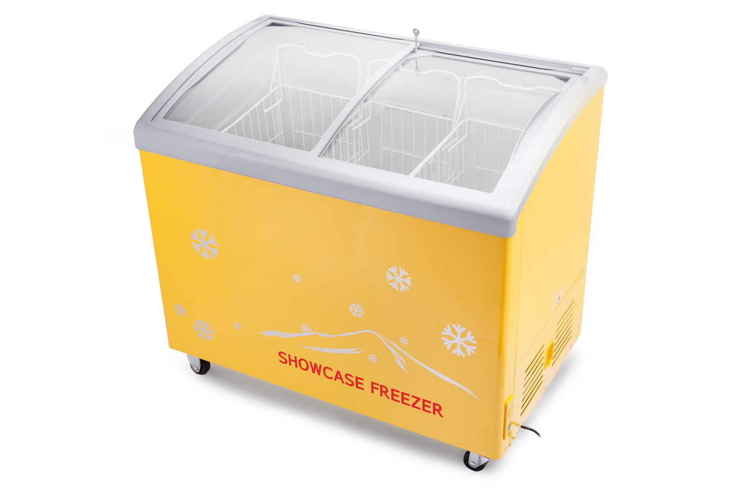 Chest Freezer with Sliding Glass Top
