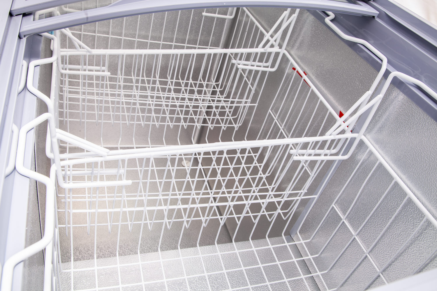 Chest Freezer with Sliding Glass Top