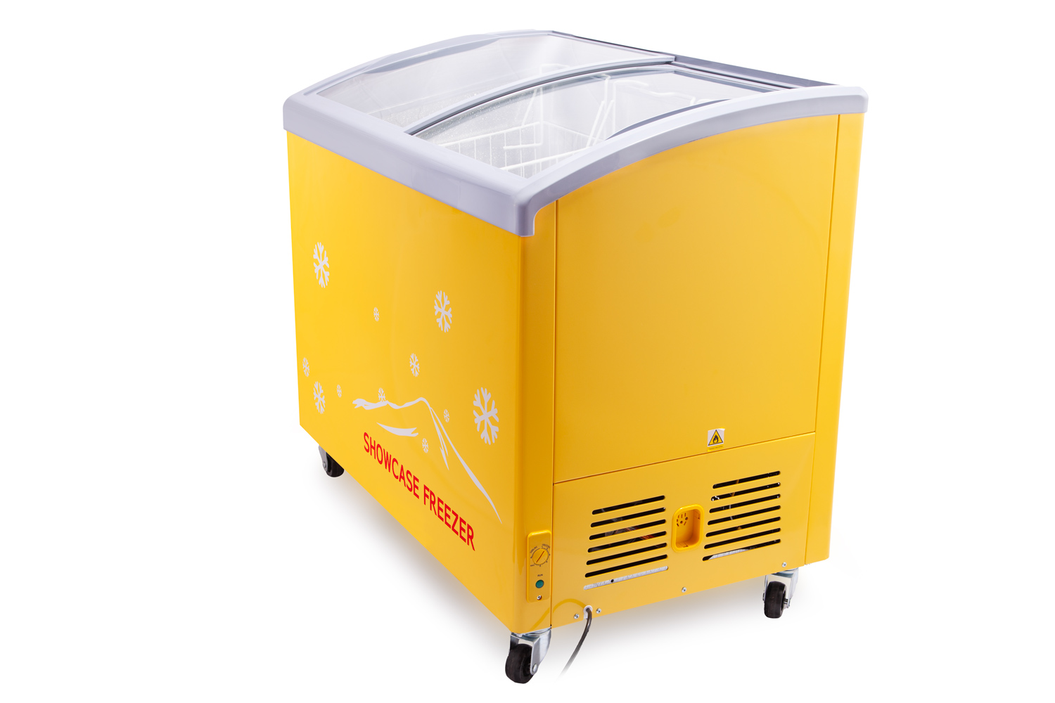 Chest Freezer with Sliding Glass Top