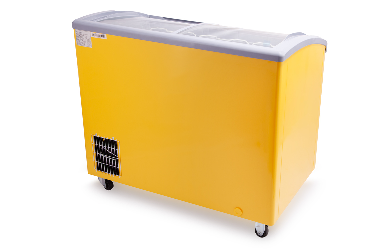 Chest Freezer with Sliding Glass Top