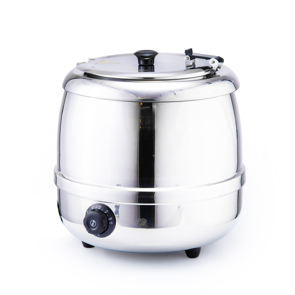Electric Soup Warmer, Electric Soup Kettle, 10L Capacity