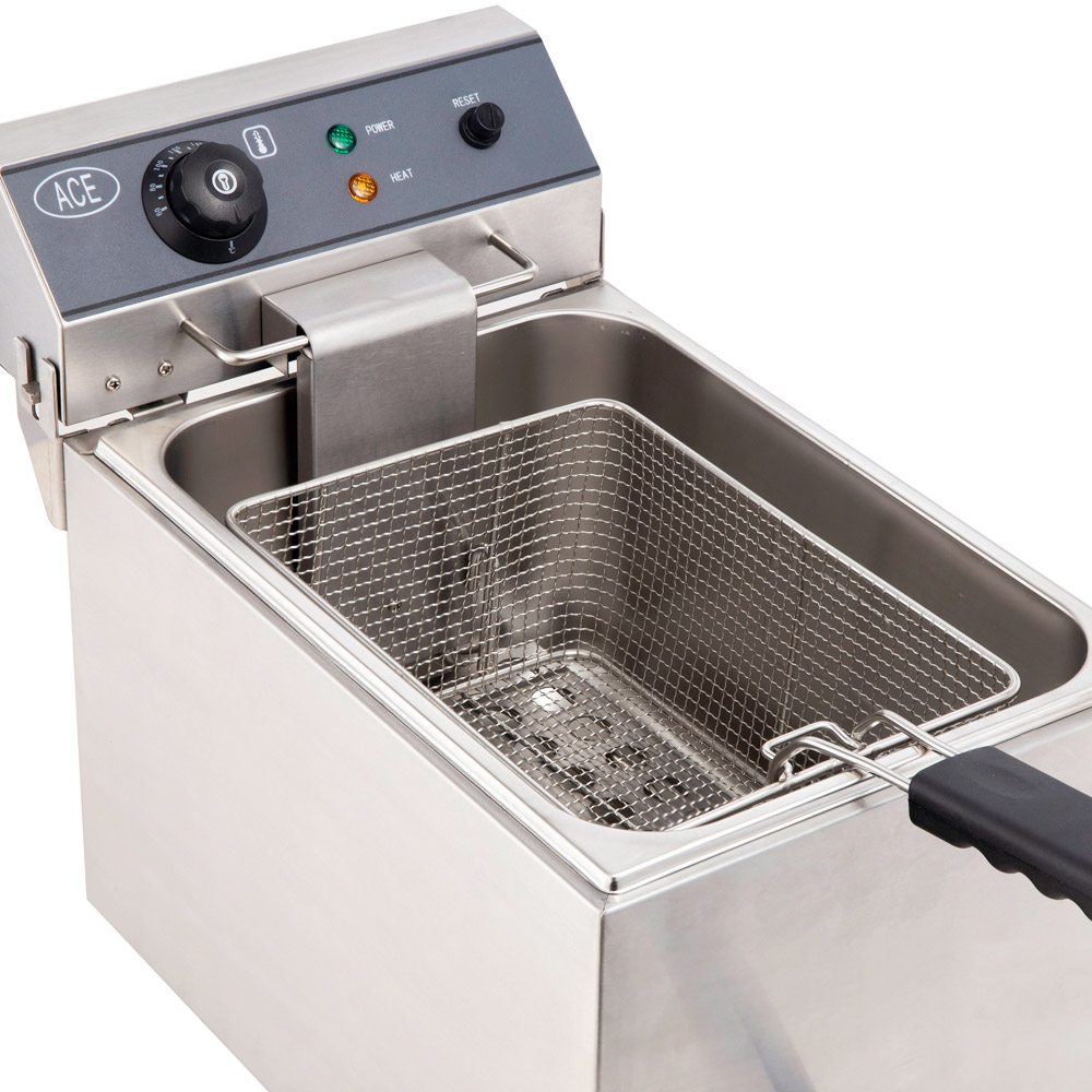 ACE 17L Single Fryer with Drain Tap - Image 5