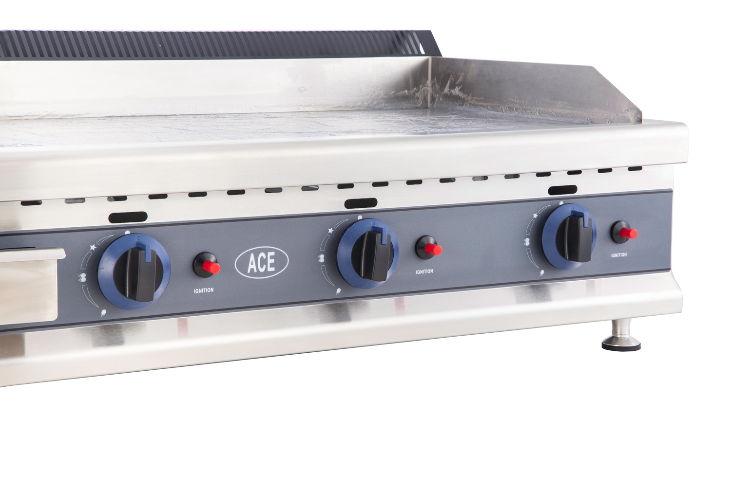 ACE 90cm Mild Steel LPG Gas Griddle