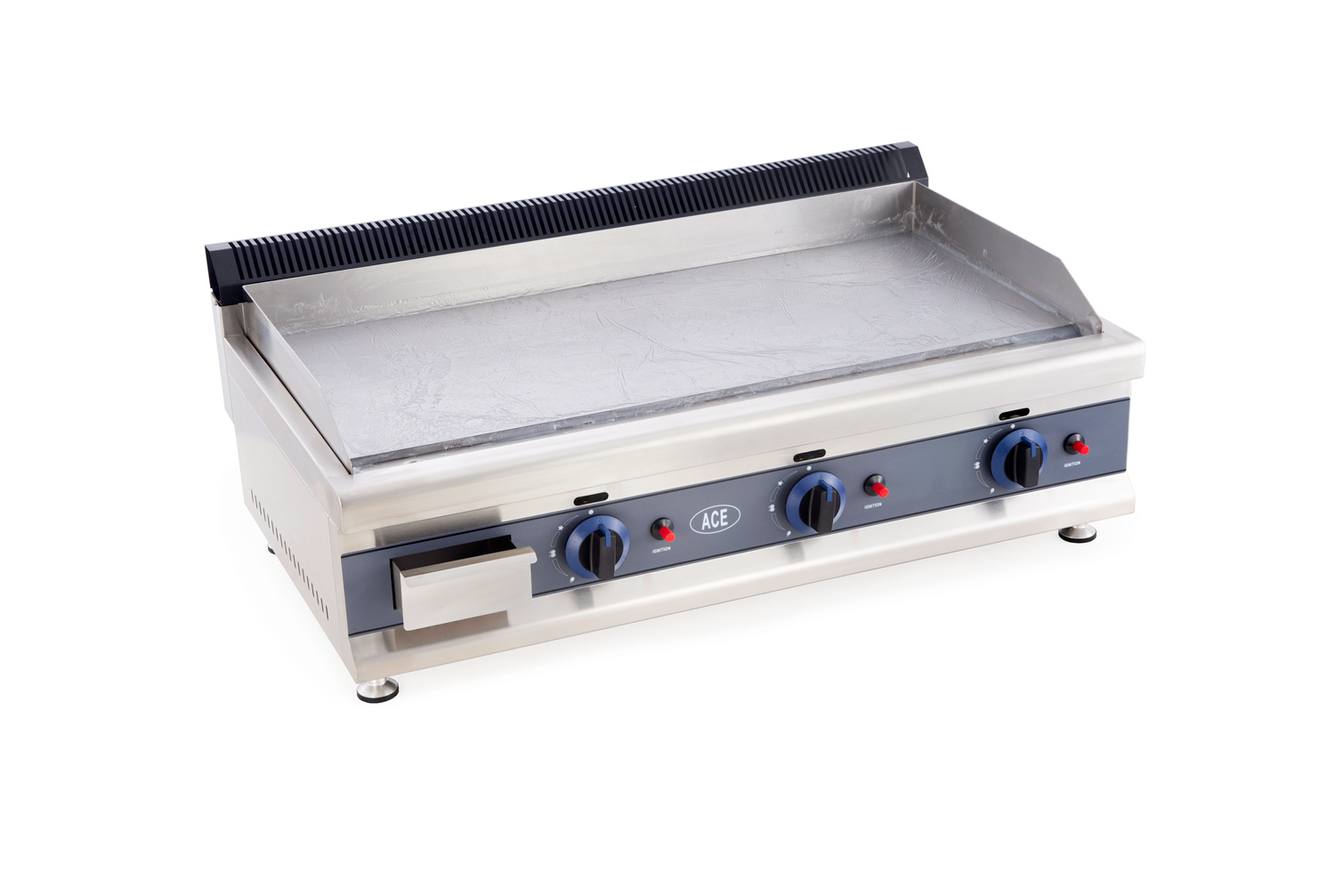 ACE 90cm Mild Steel LPG Gas Griddle
