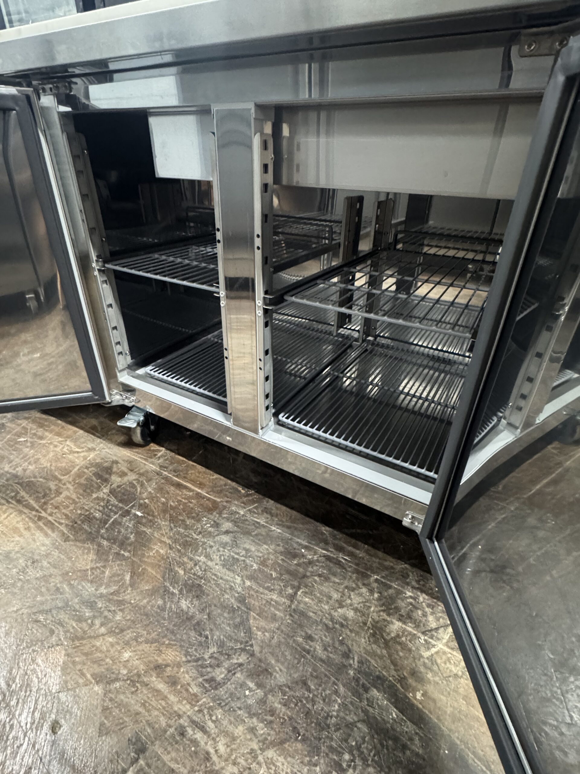 Polar four Door pizza prep - salad bar Fridge - Image 4