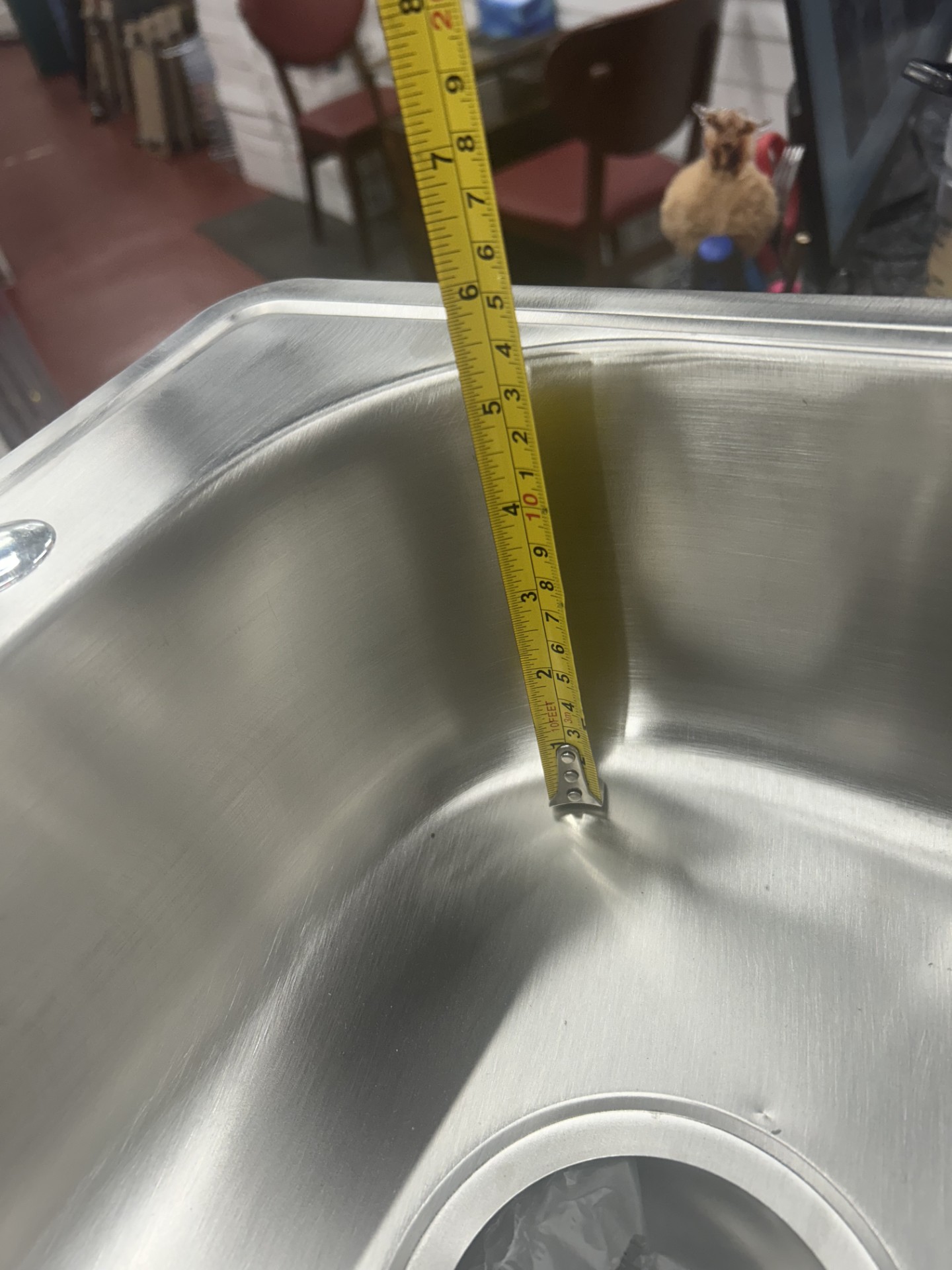 Hand Sink Waste Connection ~ No Taps - Image 5