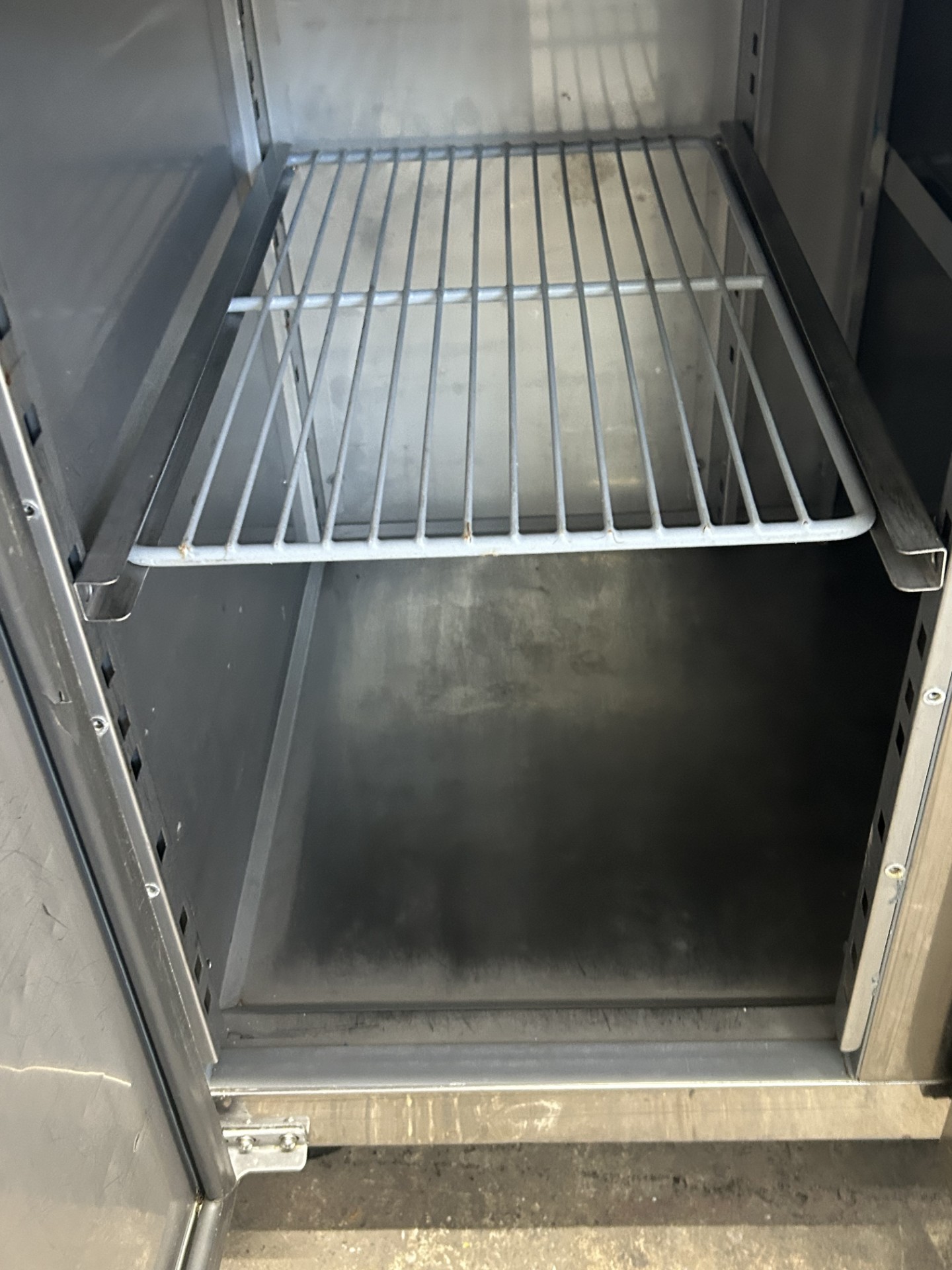 REFURBISHED Empire Stainless Steel Counter Prep Refrigerator - Image 4