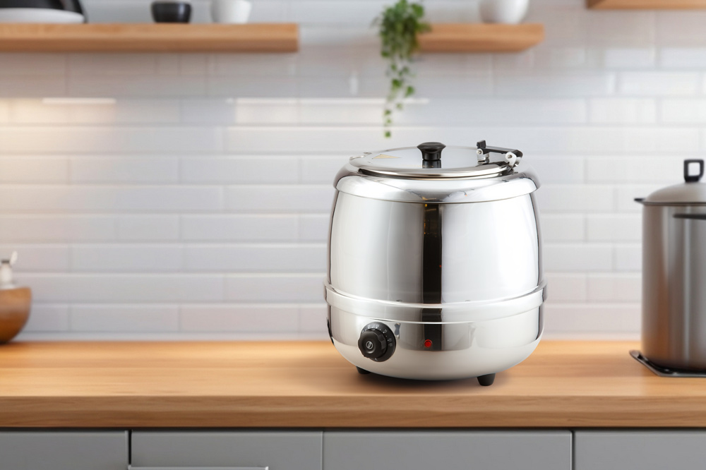 Electric Soup Warmer, Electric Soup Kettle, 10L Capacity - Image 2