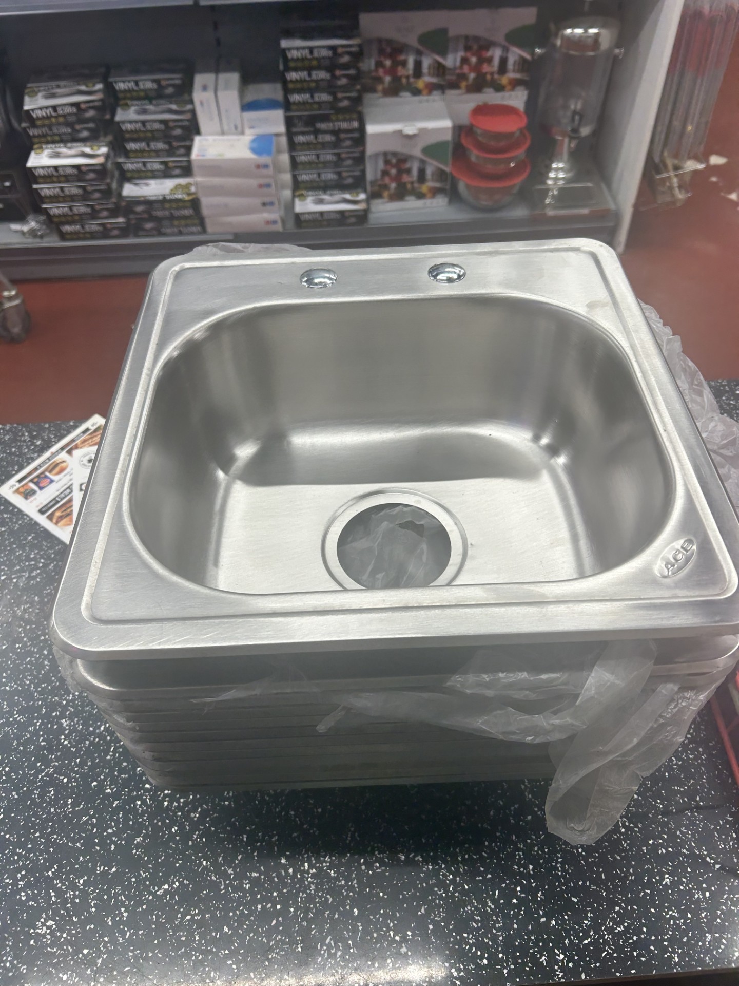 Hand Sink Waste Connection ~ No Taps - Image 2