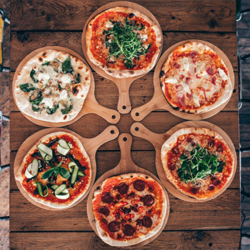 Bamboo Pizza Paddle For 12 Inch Pizza (Pack of 6)