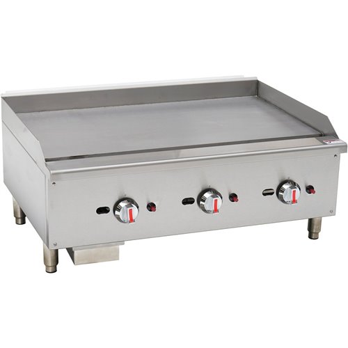 Premium Commercial Gas Griddle Smooth plate 3 burners