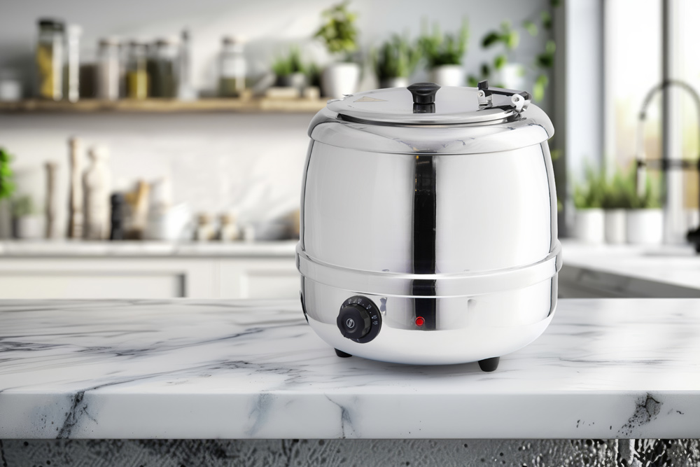 Electric Soup Warmer, Electric Soup Kettle, 10L Capacity - Image 4